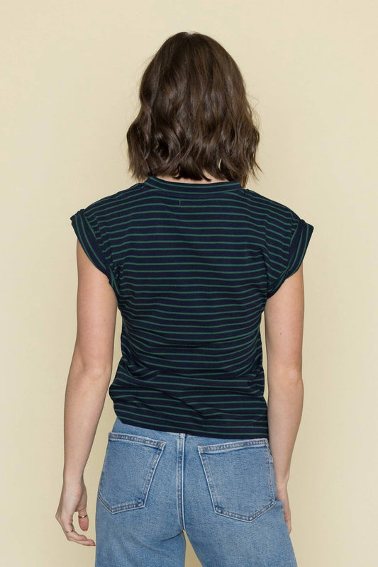 Pistola - Olivia Rolled Cap Sleeve Top