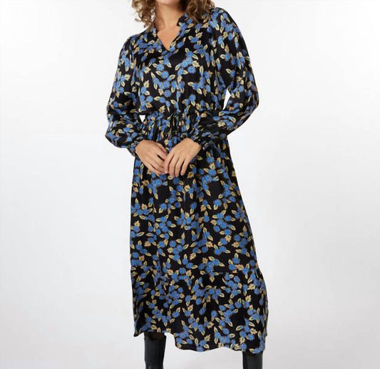 Esqualo - Blue Floral Maxi Dress