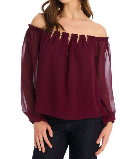 Allison New York - Sara Off Shoulder Top