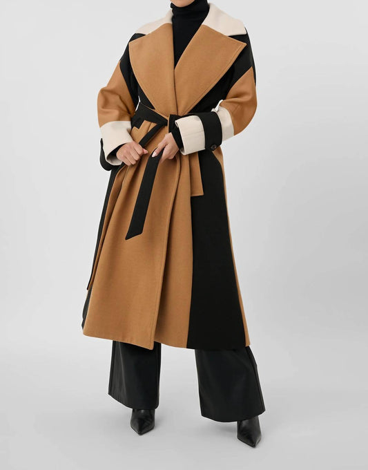 Toccin - Brandy Colorblock Trench Coat
