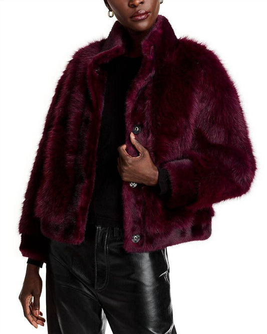 Adrienne Landau - Devon Faux Fur Jacket