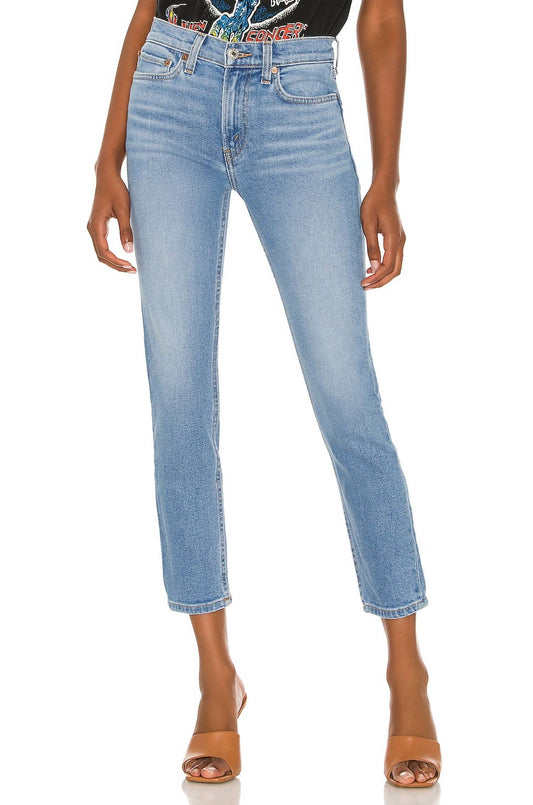 Re/Done - Originals 90s Mid Rise Ankle Crop Jean
