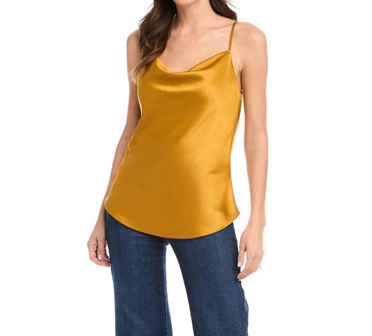Karen Kane - Gabriela Satin Drape Camisole