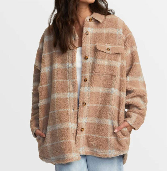 Rvca - BIRDIE SHACKET FLANNEL JACKET