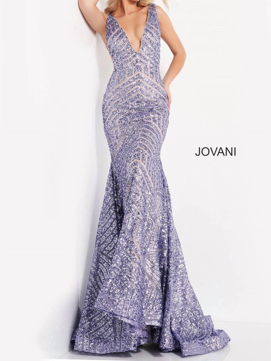 Jovani - Sequin Mermaid Prom Dress