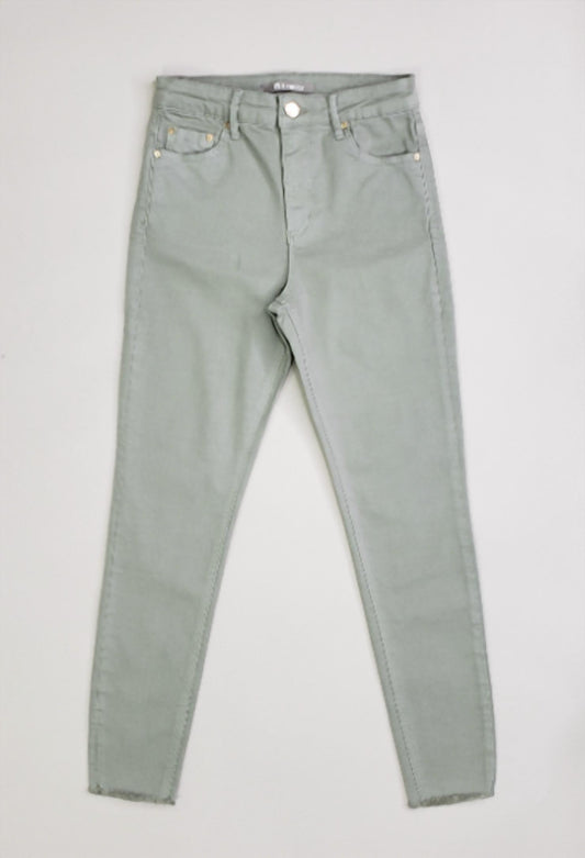 Mona High Waist Skinny Crop Jean