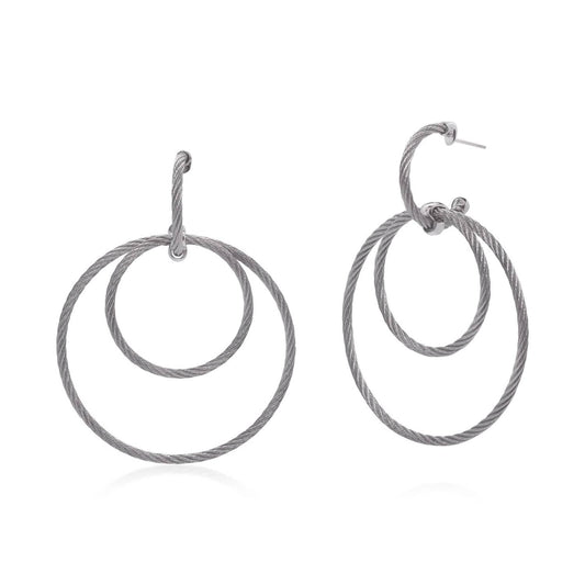 Alor - Triple Drop Hoop Earring