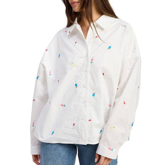 En Saison - Nellie Cocktail Button Shirt