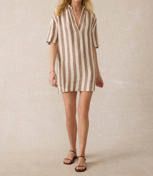 Faherty - Palma Linen Dara Mini Dress
