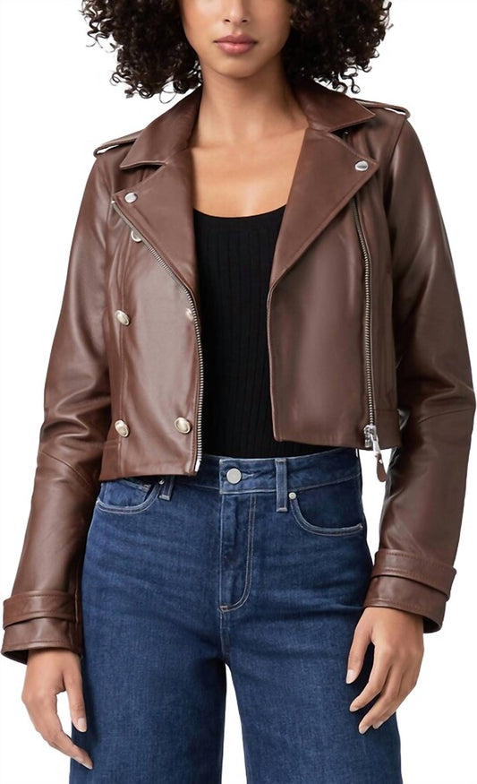 Paige - Karyna Leather Jacket