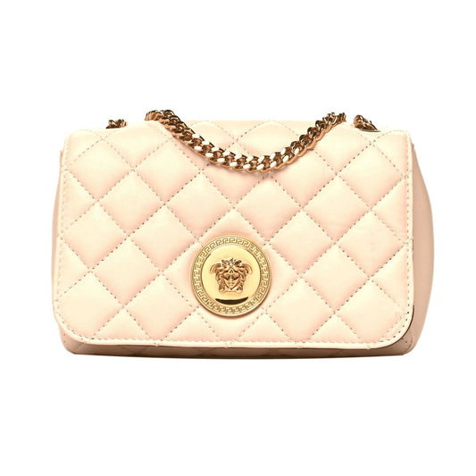 Versace - Women's La Medusa Nappa Quilted Leather Chain Small Crossbody Bag