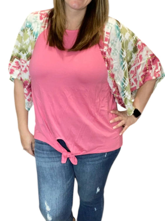 E. Luna - Tie-Dye Flyaway Tee