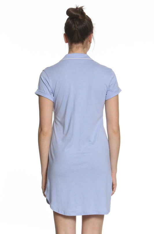 Twelve Eighty Eight - Paige Short Sleeve Pullover Sleepshirt