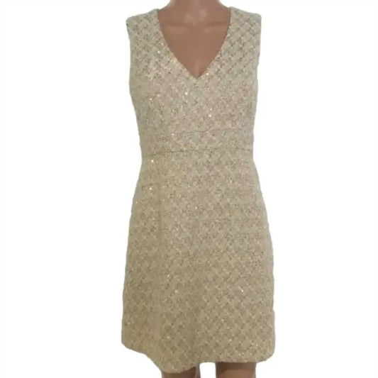 Flora Bea - Women's Lucie Poly Tweed Dress