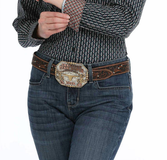 Cinch - Women's Long Sleeve Print Shirt