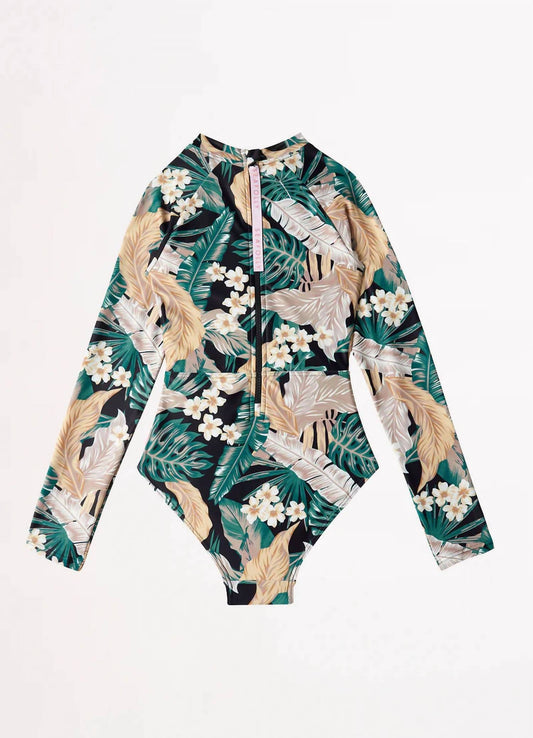 Seafolly - Girl's Saint Lucia Twist Front Paddlesuit