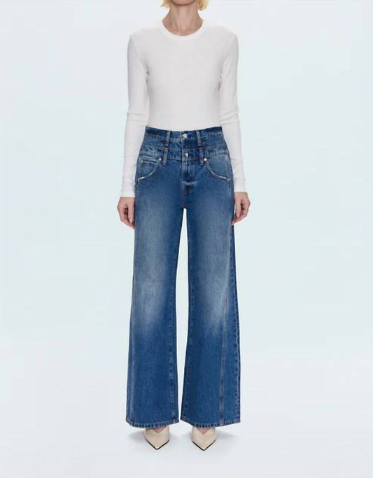 Pistola - Caleb High Rise Stacked Waist Jeans