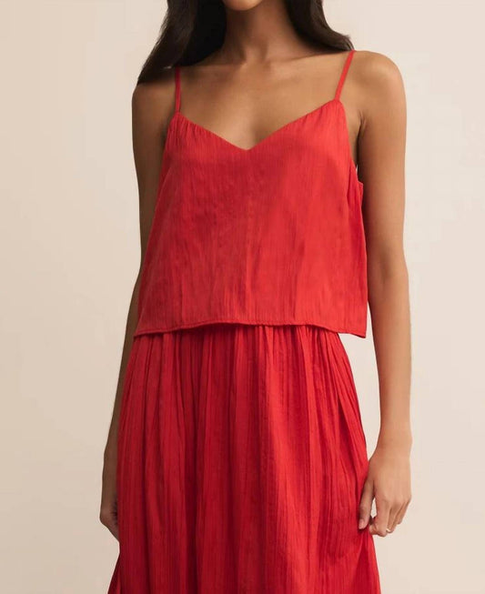 Z Supply - Fiore Crinkle Satin Tank