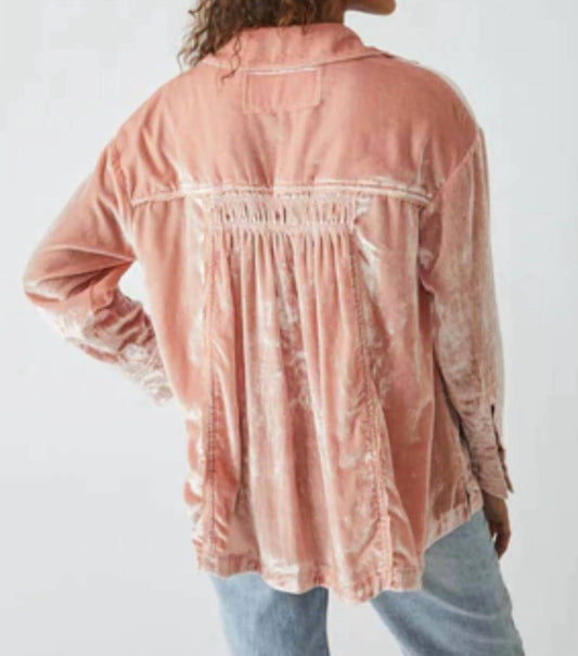 Free People - Marianne Velvet Blouse