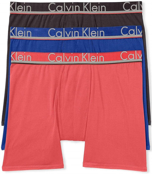 Calvin Klein - Men's 3 Underwear Comfort Microfiber Boxer Briefs