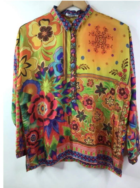 Johnny Was - Slim Audrey with Trim Button