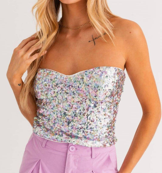 Le Lis - So Obsessed Sequin Tube