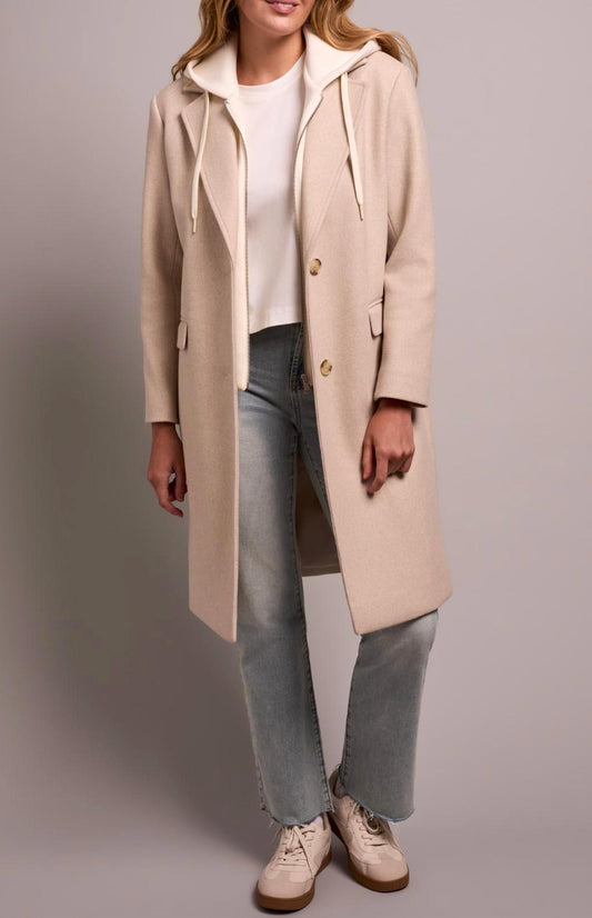 Tribal - Hoodie Trench Coat