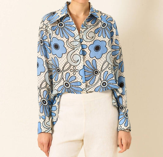 Alix Of Bohemia - Dana Sea Flower Shirt