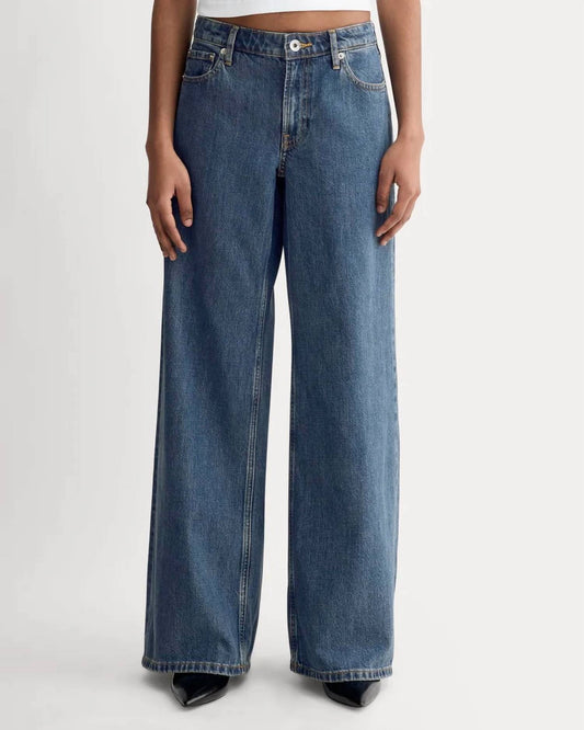 Everlane - The Low Key Low-rise Wide-leg Jeans