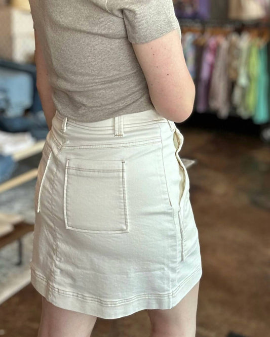 Tribal - Audrey Pull on Denim Skort