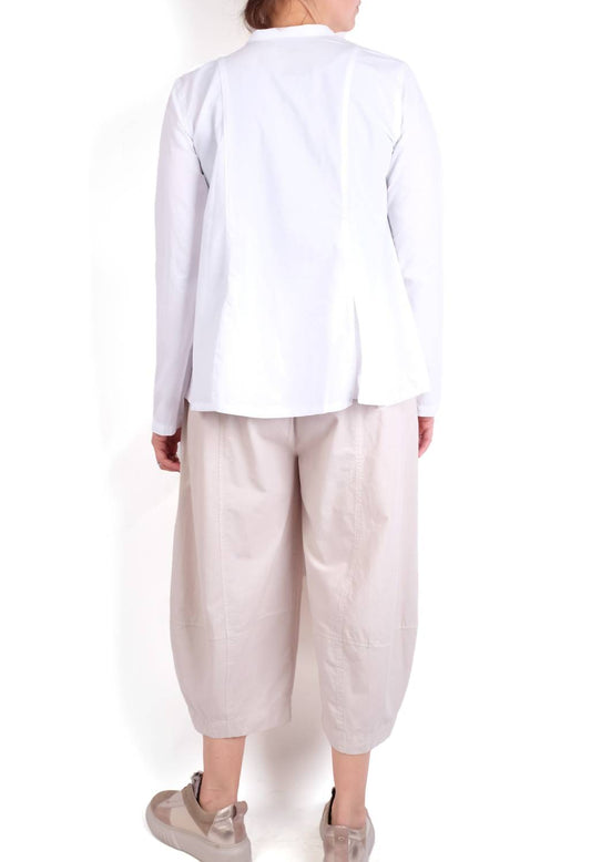 Gerties - Inset Box Pleat Long Sleeve Shirt