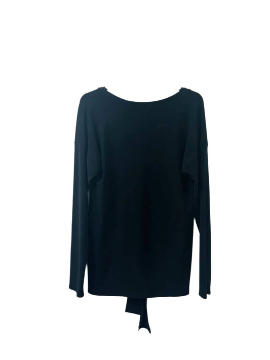 Frank Lyman - Women's Tie Front V-neck Long Sleeve Top