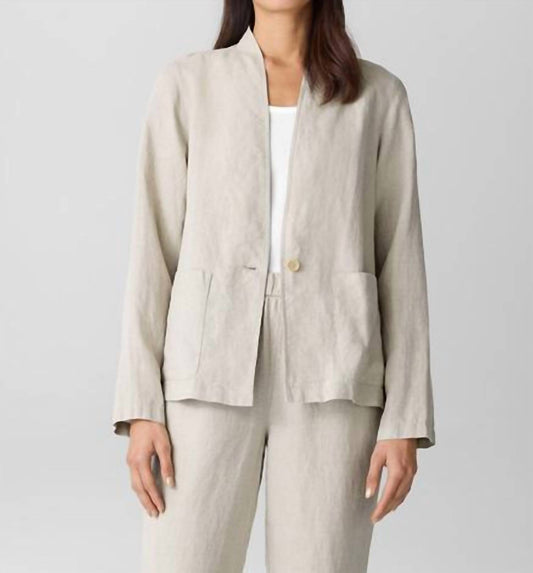 Eileen Fisher - High Collar Jacket