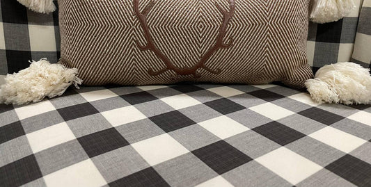 Mudpie - Chevron Stag Pillow