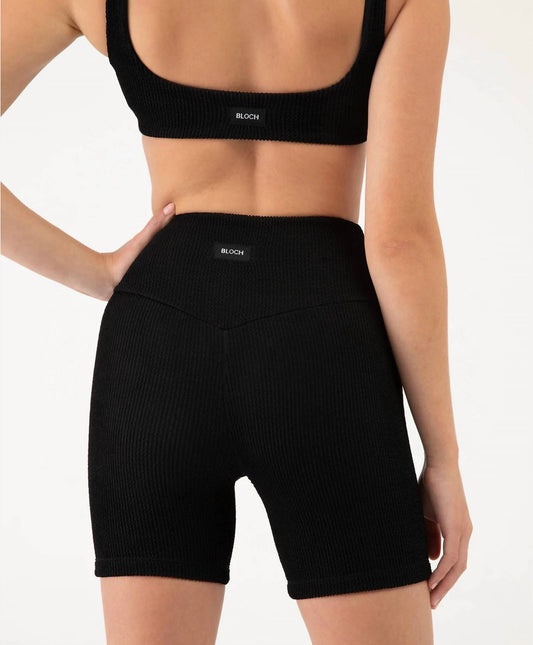 Bloch - Women's High Waisted 5” Biker Shorts