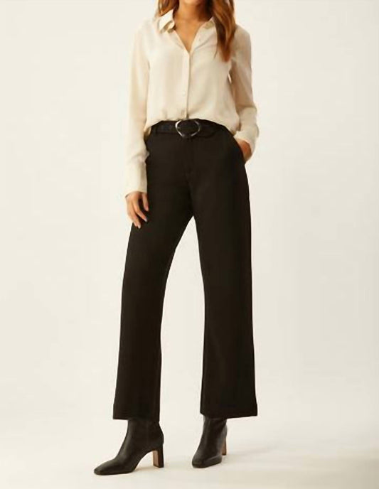 Ecru - Metropolitan Cropped Wide Leg Pants