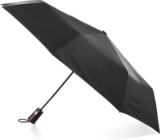 Totes - Auto Open Wooden Handle Umbrella
