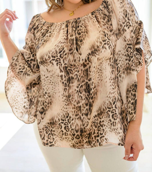 Andree By Unit - Romance Animal Print Blouse