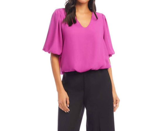 Karen Kane - Puff Sleeve Top