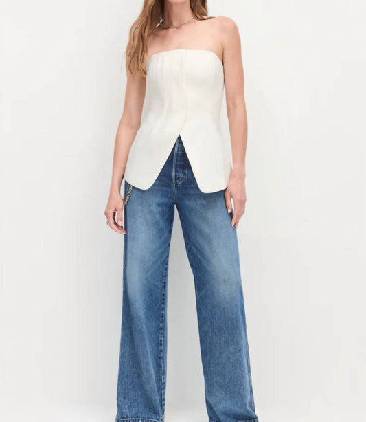 Favorite Daughter - Missed Your Chance Strapless Bustier Top