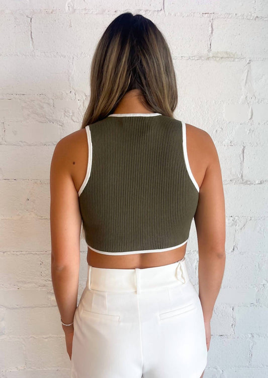 Olivaceous - Departure Time Top