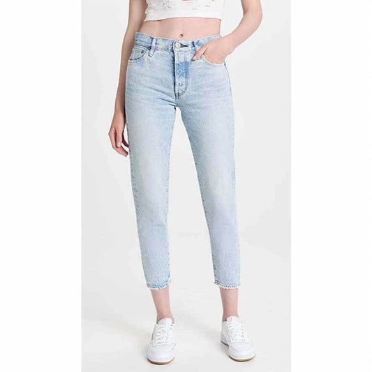 Moussy - Naval Tapered Mid Rise Jeans