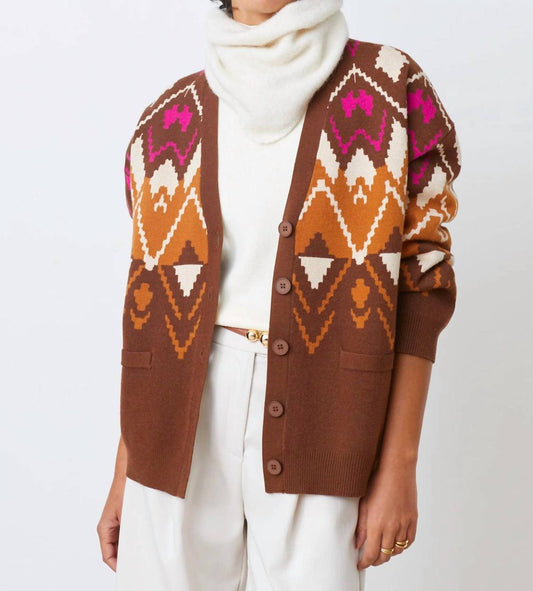 Suncoo - Gatsby Button Front Sweater