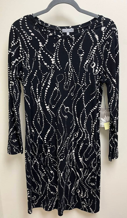 Habitat - Cozy Rib Wavy Dots Artist Dress