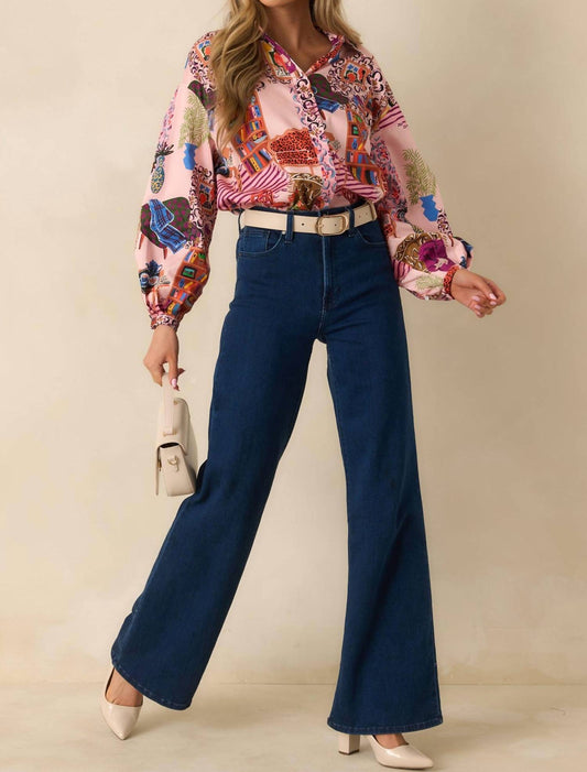 Frnch - Gerbera Printed Shirt