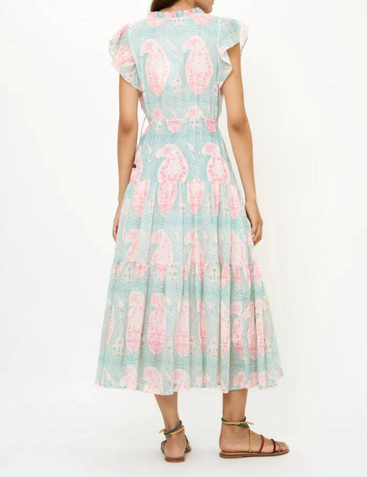 Oliphant - Cinched Flirty Midi Dress