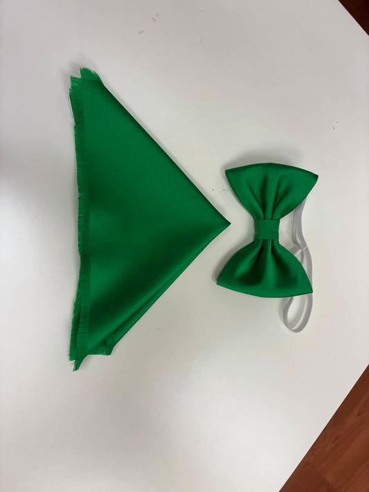 Quiet Luxury - Men's Bow Tie And Pocket Piece