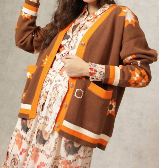 Emily Lovelock - Carmen Jacquard Cardigan