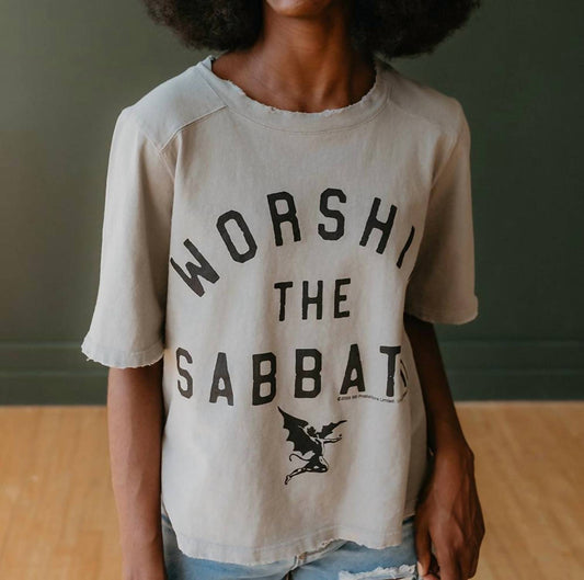 People Of Leisure - Black Sabbath Worship The Sabbath Tee