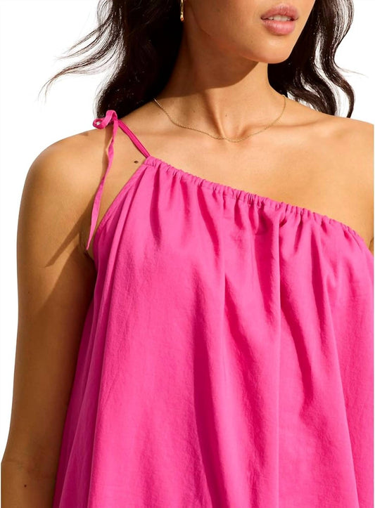 Seafolly - One Shoulder Mini Dress